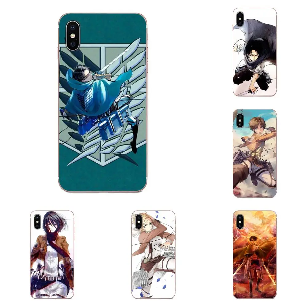 Attack On Titan Mikasa Japan TPU для Sony Xperia Z Z1 Z2 Z3 Z4 Z5 compact Mini M2 M4 M5 T3 E3 E5 XA XA1 XZ Premium | Мобильные
