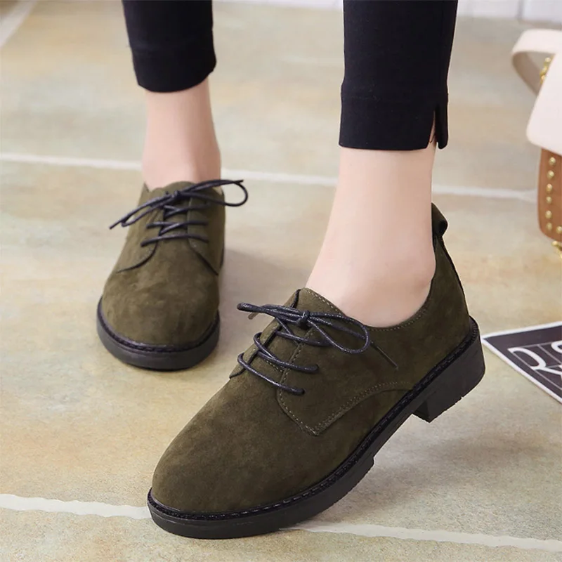 suede oxford womens shoes