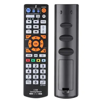 

45keys Universal Remote control with learn function, controller for TV,STB,DVD,DVB,HIFI, L336 work for 3 devices.