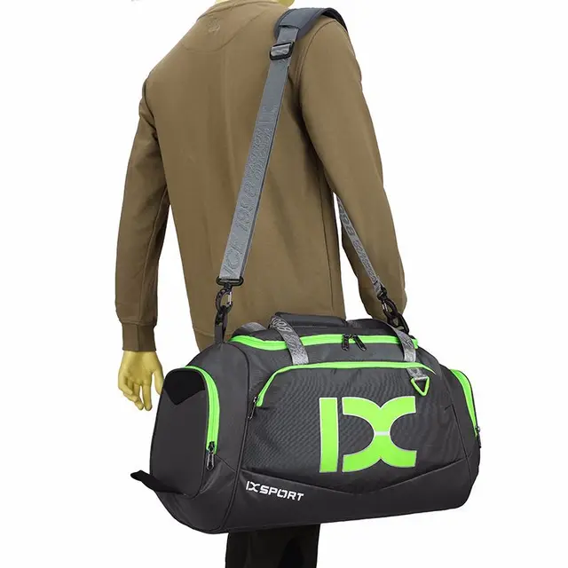 Fitness Training Dry Wet Gym Bags Waterproof Travel Shoulder Bag Outdoor sac de sport Handbag 40L Large Capacity 2
