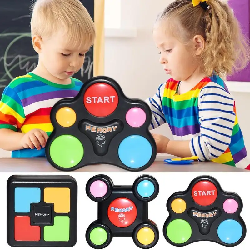 

Handheld Creative Interactive Game Toy Parent-Child Interaction Flash Memory Training Electronic Console Puzzles Anti-Stress Toy