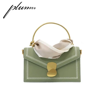 

Plumn Women's Portable Small Square Bag Women's Single Shoulder Messenger Bag