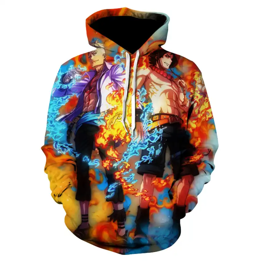 Hot Fashion 19 Winter Autumn Anime One Piece Luffy Design Sweatshirt High Quality Hoodies Men Hip Hop Moleton Winter Jacket Hoodies Sweatshirts Aliexpress