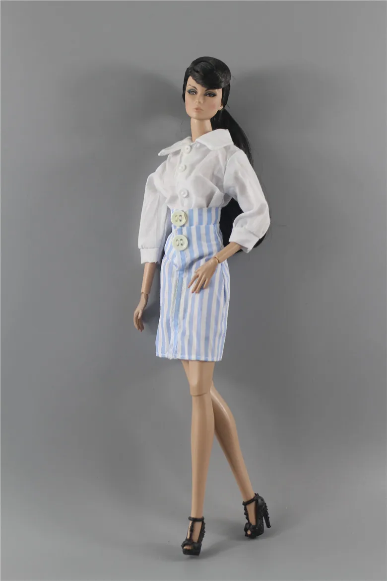 Комплект одежды наряд/топ+ штаны юбка платье шляпа сумка для 1/6 BJD Xinyi FR ST Кукла Барби/Детская кукла одежда Рождество