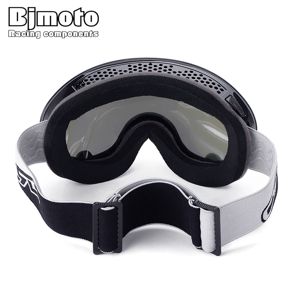 BJMOTO, новинка, лыжные очки, двухслойные, UV400, анти-туман, большая Лыжная маска, очки для катания на лыжах, для мужчин, женщин, для снега, сноуборда, очки