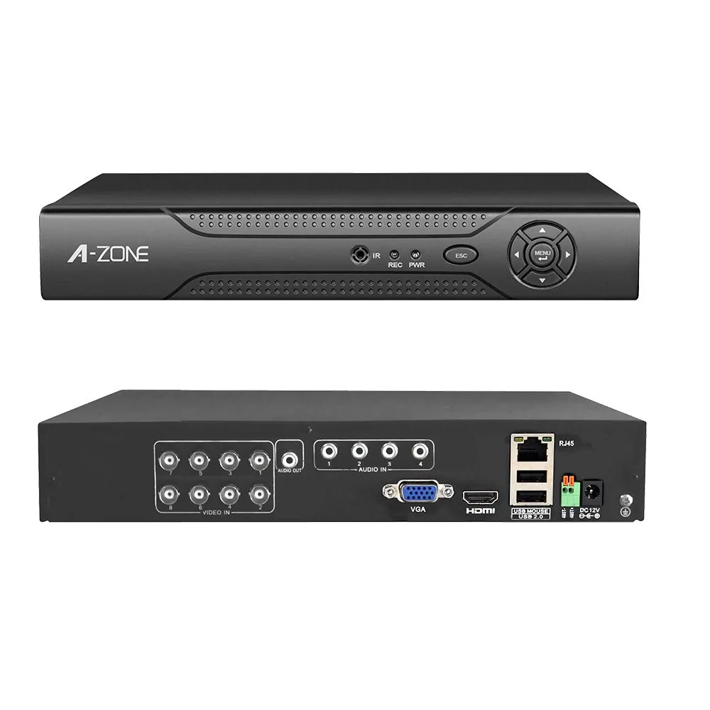 4 канала 8 каналов AHD DVR видеонаблюдения безопасности CCTV рекордер DVR 1080N HD гибридный DVR для аналогового AHD IP