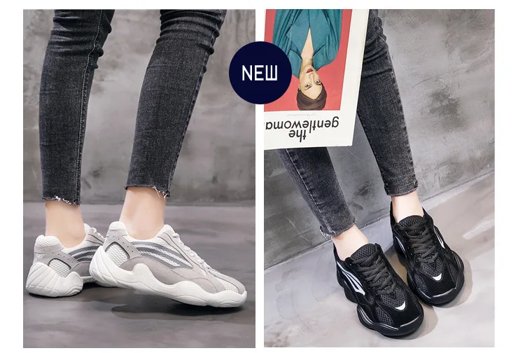primavera y verano nuevo красный Harajuku moda cómoda salvaje Повседневный транспарантный malla Zapatos mujer