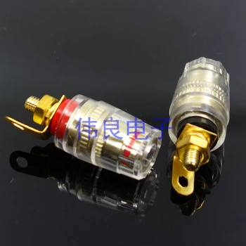

High-grade pure copper gold-plated amplifier speaker terminal