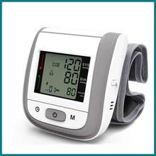 BOXYM Medical Digital LCD Wrist Blood Pressure Monitor Automatic sphygmomanometer Tonometer wrist Blood Pressure Mete Tonometer
