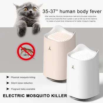 

Cat Shape Mosquito Killer Night Light Outdoor Convenient Trap Lamp Anti-Mosquito Lamp Fly Durable Fashion