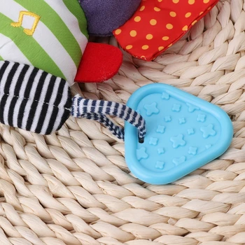 

Baby Teether Rattles Infant Kid Music Elephant Hanging Bed Dolls Educational Toy QX2D