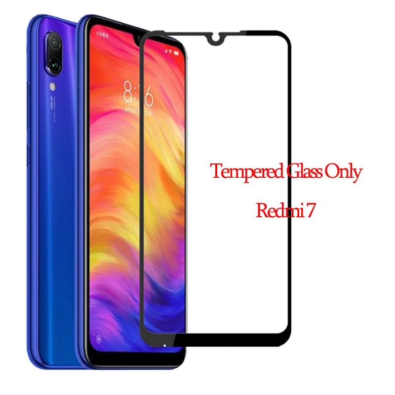 OnlyGlass Redmi7 3-в-1 чехол+ Камера ззащитное стекло на ксиоми ми а3 Xiaomi Mi A3 Mi Play стекло Экран протектор Redmi 7-A стекло mia 3 xiaomi полное покрытие стекло на сяоми ми а3 стекло xiaomi mi a3 3D стекло - Цвет: OnlyGlass Redmi7