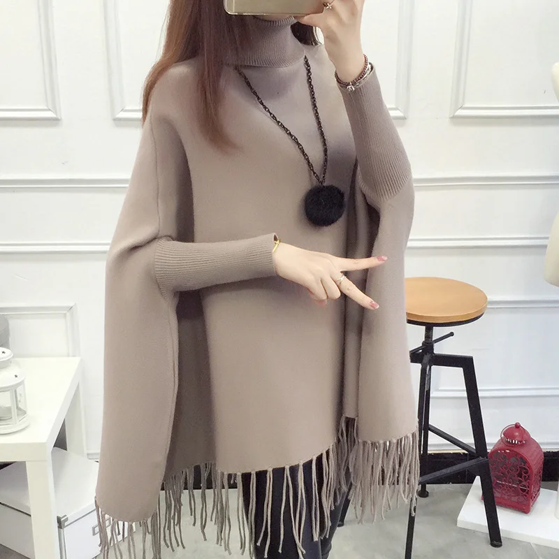 Рисунок 2 - Женский свитер-накидка с рукавом летучая мышь