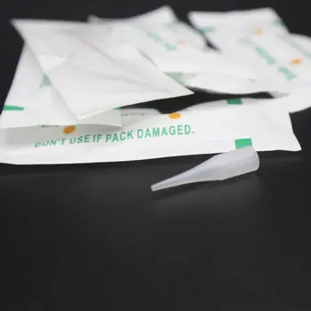 

1000pcs Individual Packed Eyebrow Tattoo Tip Plastic Giant Sun Needle Cap For Permanent Makeup Eyebrow Lip Tattoo Machine