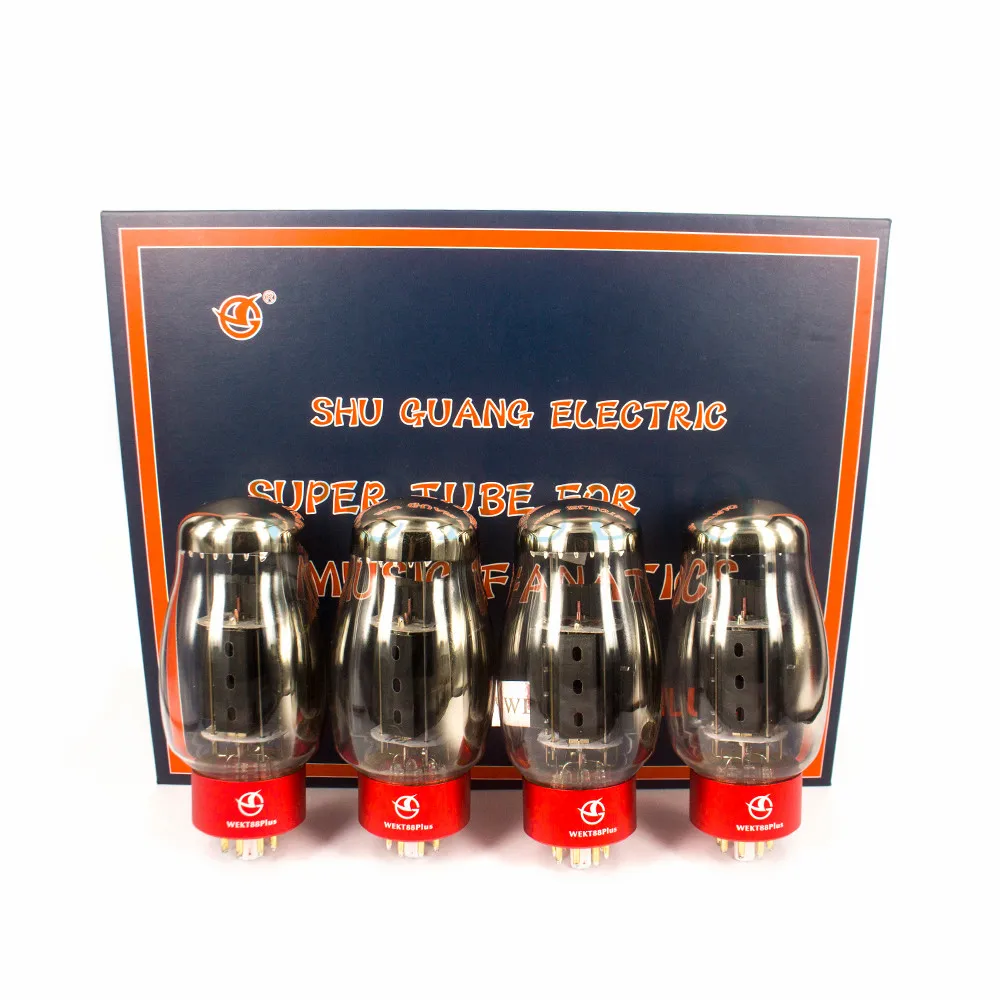 

4PCS Matched Pair New SHUGUANG Tube WEKT88 PLUS Vacuum Tube Replace KT88 KT88-98 6550C 6550 655B Electron Tube Free Shipping