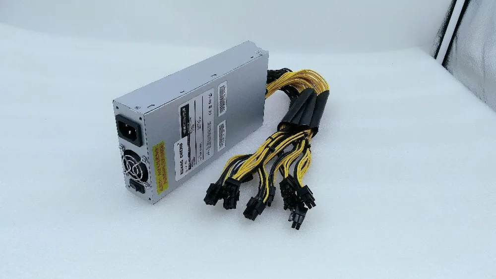 ASIC miner BTC miner PSU 1U 2500 Вт 12 в порт 6pin* 13 подходит для Antminer S9k s9 Ebit E9i E9+ E10.1.2.3 E9.3 Z1 WhatsMiner M3