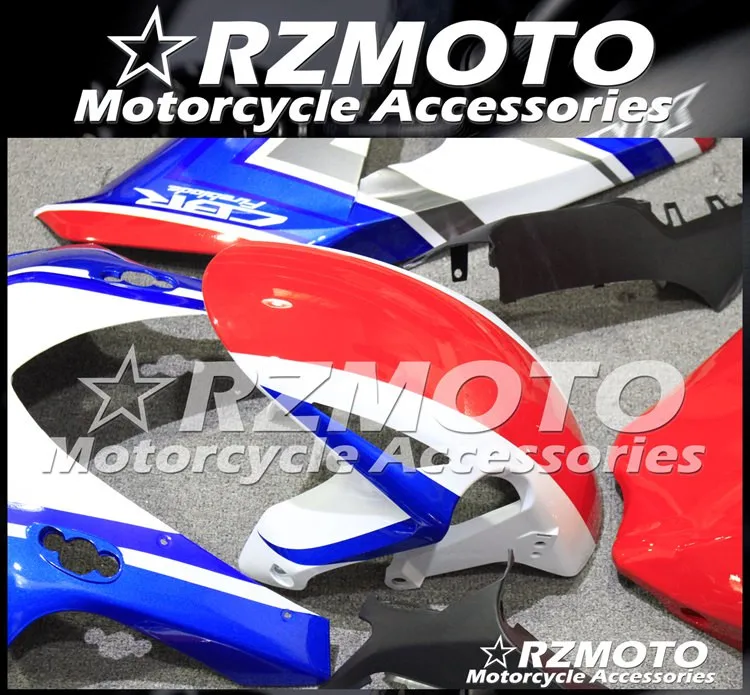 ABS литья под давлением полный обтекатель комплект кузов Подходит для HONDA CBR1000RR 1000RR 2008 2009 2010 2011 08 09 10 11 красный синий на заказ