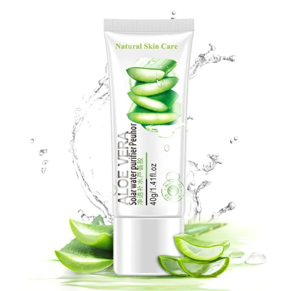Средства для умывания лица Aloe Vera Gel уход за лицом крем по уходу за кожей на солнечных батареях, уход за угристой кожей косметический уход против морщин, акне отбеливание