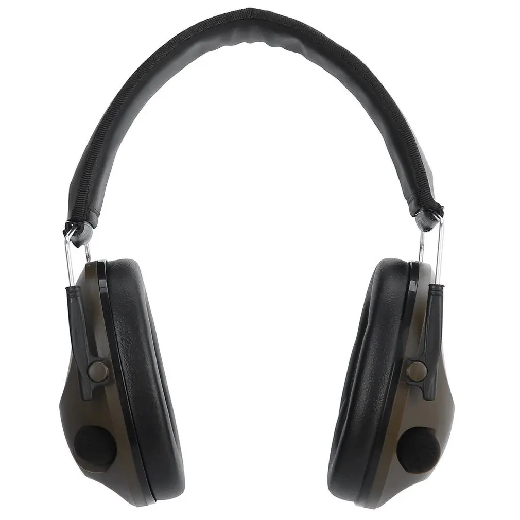 Защита для ушей, электронные тактические наушники для стрельбы, Защита слуха, шумы, затычки для ушей, мягкие наушники с шумоподавлением