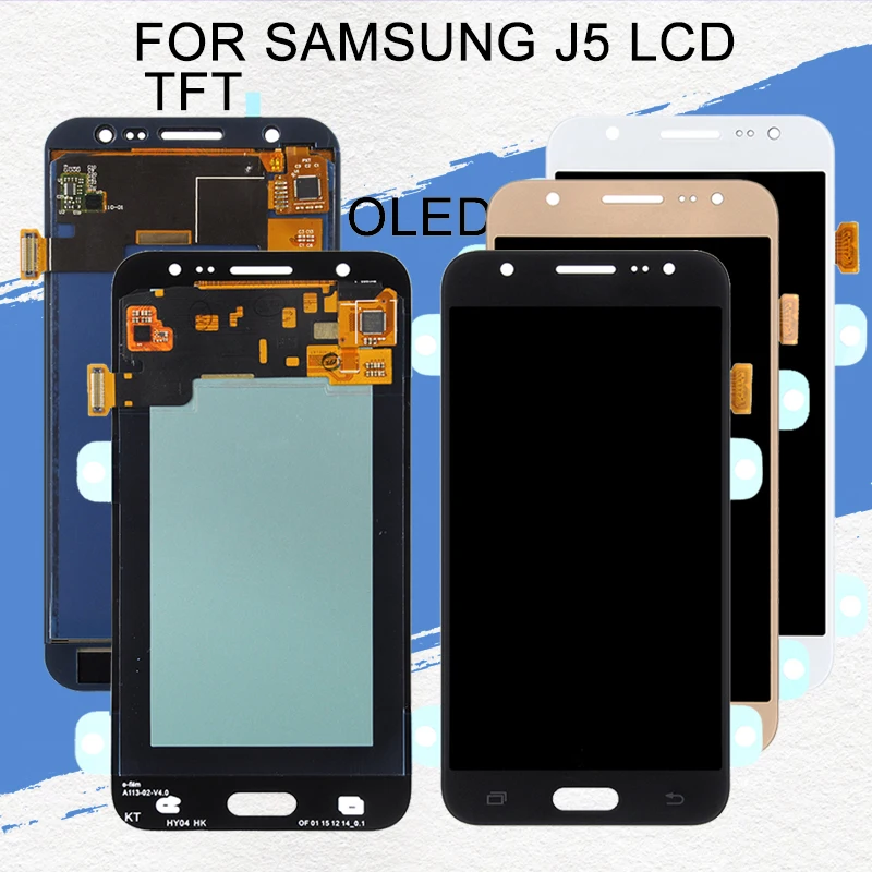 Dinamico J5 2015 ЖК дисплей для Samsung Galaxy сенсорный экран дигитайзер сборка J500M J500F J500