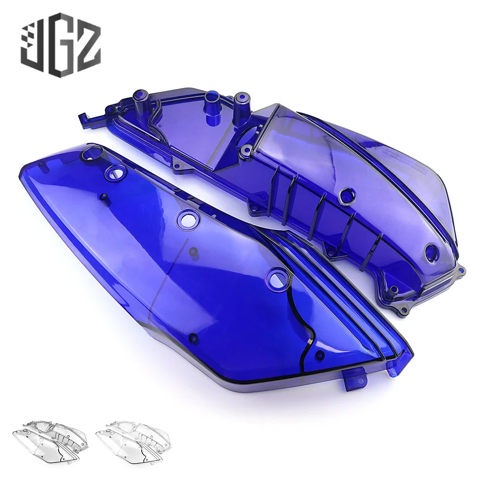 

Pair Motorcycle PVC Air Filter Housing Cover Replacement Side Guard Case Protector for YAMAHA XMAX 250 300 400 Accessories