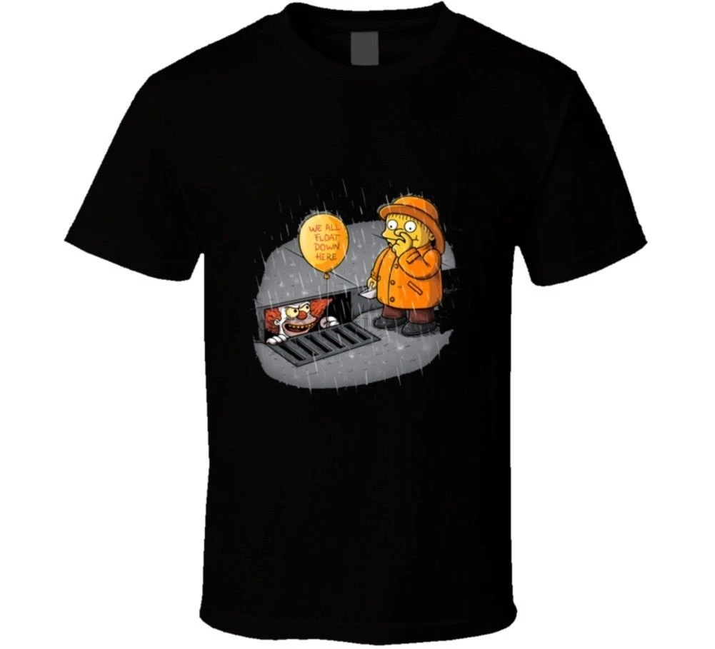 Новые Топы 2020 Мужская футболка с надписью It Stephen King Krusty Ralph Lauren футболки из 100%
