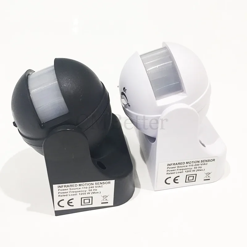 110-240V 50Hz 180 Degree Outdoor Security PIR Infrared Motion Sensor Detector Movement Switch 12 Meter Free Shipping(1pc CM029 (5)