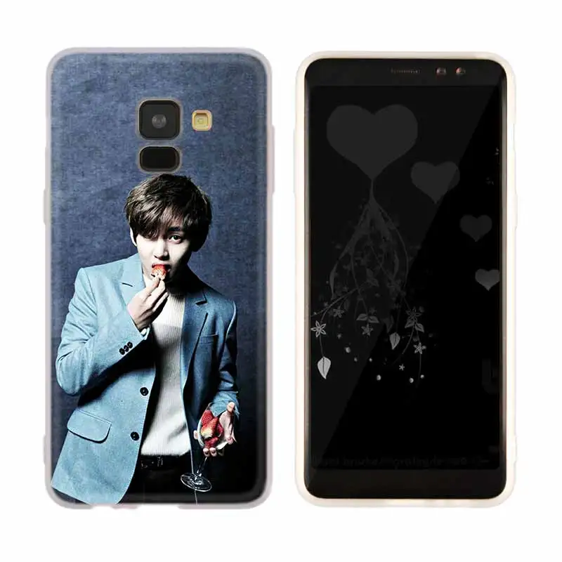 Чехол для телефона для samsung Galaxy A10 A20 E A30 A40 A70 A50 A60 A80 A90 a10s a20s a30s a70s M40 Bangtan Boys Jimin Suga - Цвет: photo is 3D mode 5