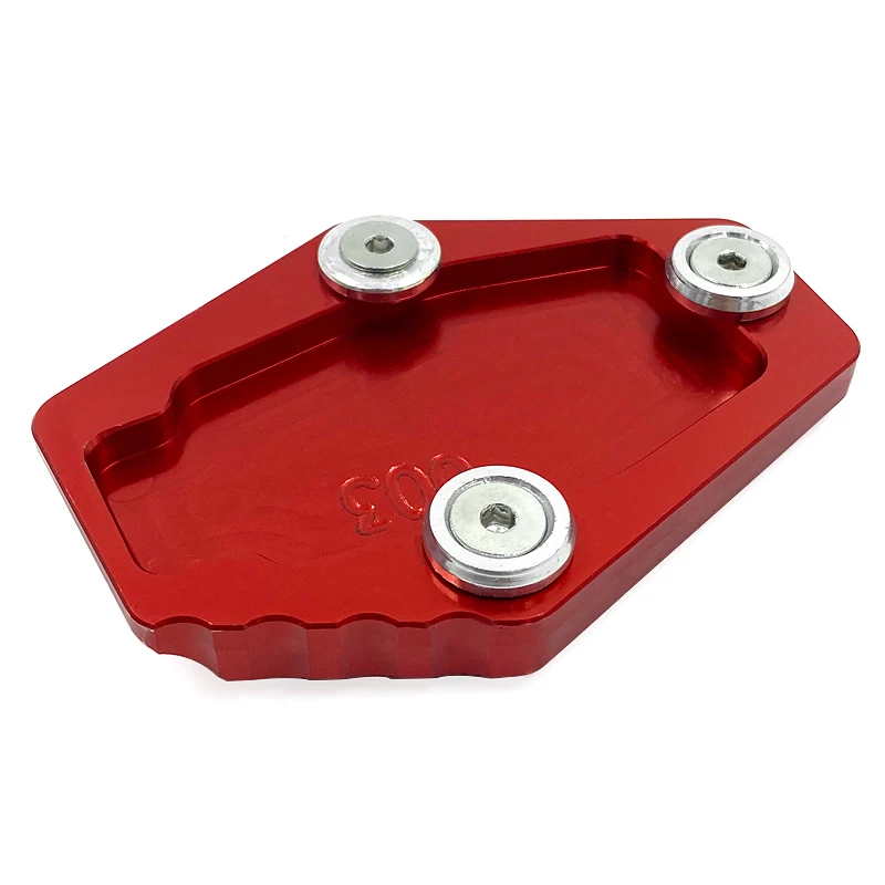 CNC Kickstand Foot Side Stand Extension Pad Support Plate For DUCATI Multistrada 1200 S Monster 795 796 821 1200 1200S  (12)