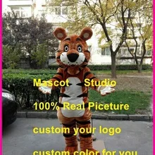 Костюм талисмана тигра Косплей вечерние платья для игр наряд реклама Хэллоуин Взрослый рекламный подарок день рождения акция