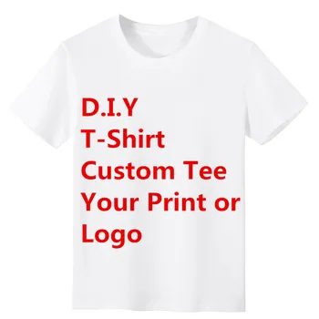 

DIY Custom T-Shirts Summer Short Sleeve O-neck Tee Shirt Design For Dropping Shipping And Wholesale Unisex Top