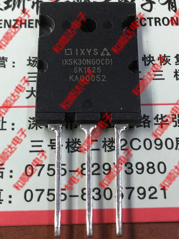 1 шт./IXSK30N60CD1 TO-264 600V 55A TO264
