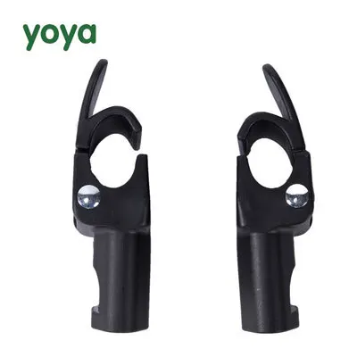2 adapters Бампер с адаптером подлокотник для коляски Yuya babyzen YOYO handlerest детский трон горизонт установка аксессуар yoya автомобиль - Цвет: 2 adapters