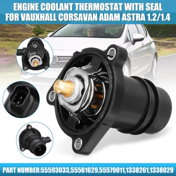 

#55593033 Engine Coolant Thermostat With Seal For Vauxhall Adam Astra J GTC Corsa E D Corsavan Meriva 2006 2007 2008 2009 2010