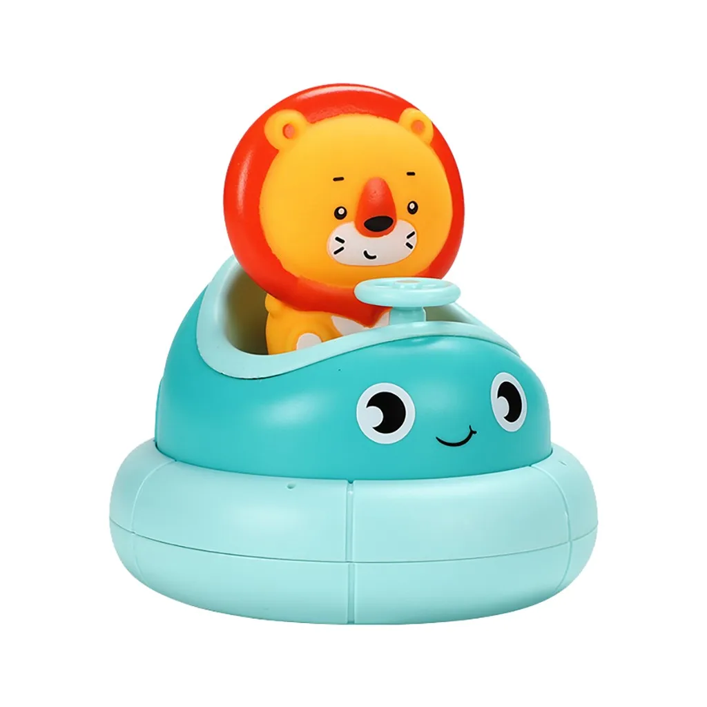 Плавающий Детские Подарочные игрушки милый ребенок игрушечное животное для ванны для дождливой погоды Wa terfall Ванна игрушка Детский подарок Детский развивающий, образовательный игрушки - Цвет: Blue