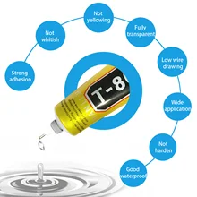 110 мл Многофункциональный T-8000 клей с иглой для рукоделия ювелирных изделий Стразы алмазное стекло для экрана смартфона