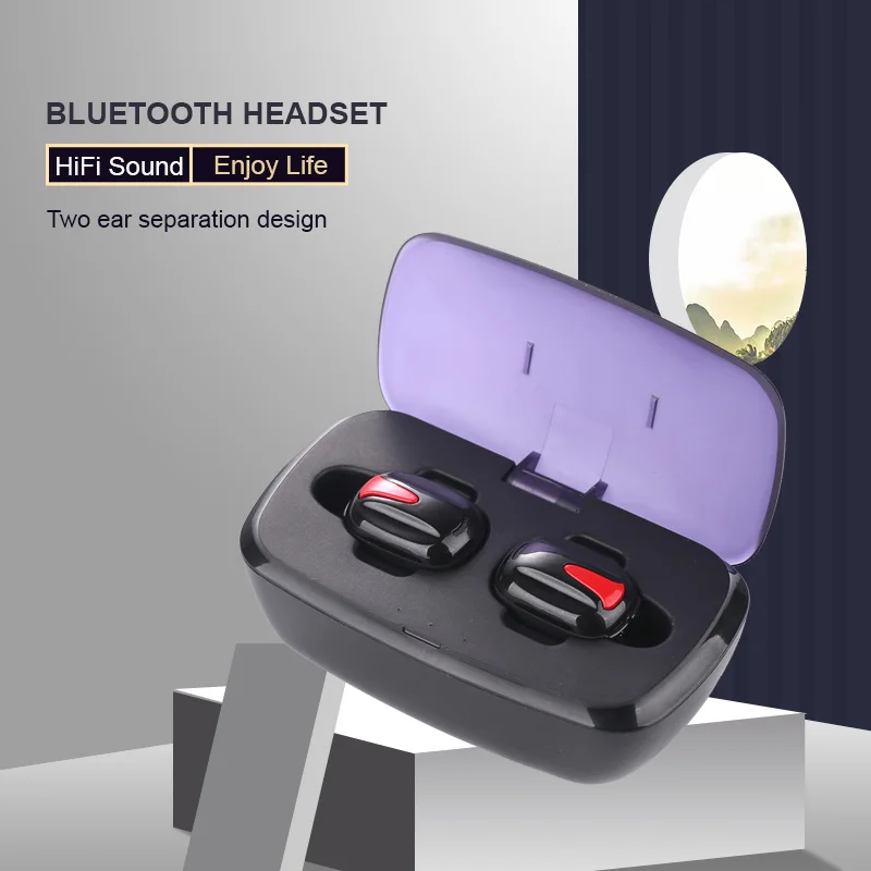 Bluetooth 4,2, беспроводные наушники, TWS, спортивные наушники, свободные руки, наушники, гарнитура, наушники для телефона