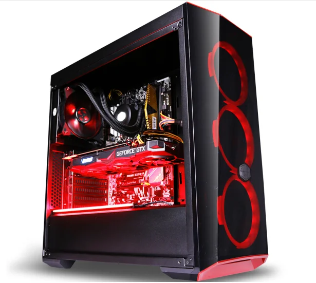 Intel 8-ядерный 8-ниточный настольный компьютер IPASON i7 9th Gen 9700 k/Z390/DDR4 16G ram/500G m.2+ 2T SSD/RTX2080 8G игровой ПК