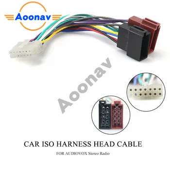 

15-111 ISO Car Wiring HARNESS FOR CAR AUDIO INSTALLATION AUDIOVOX AEG CLATRON Car ISO Harness Radio Wire Adapter