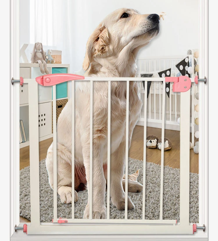 Barrera de seguridad para niños, puerta de escalera para bebé, puerta de  balcón para perro, puerta de seguridad, protección para mascotas, valla de  seguridad para puerta - AliExpress