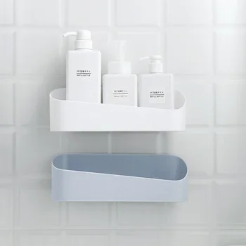 

Punch-free toilet shelf toilet storage shelf bathroom toilet shelf toilet plastic storage rack
