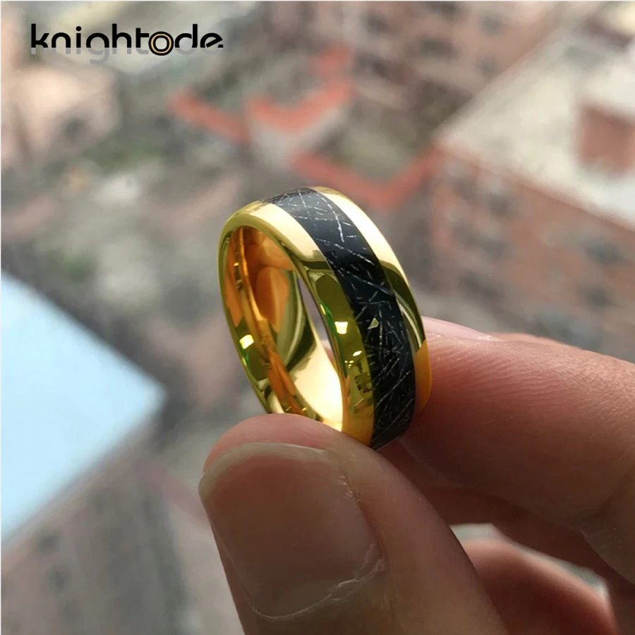 Кольцо из карбида вольфрама для мужчин и женщин удобное обручальное украшение с