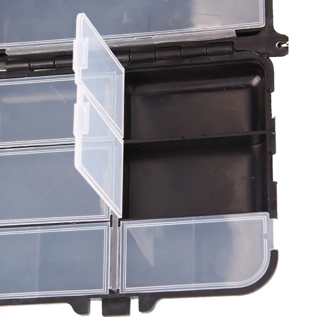 Portable Fishing Lures Hook Bait Tackle Storage Tackle Box Plastic Storage Box2019 Spring Autumn New plus Fashion Simplicity