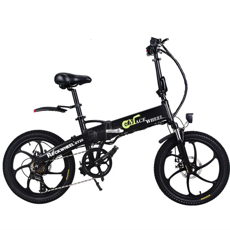 New 20 Inch Electric Bike Bicycle Folding Two Wheels Electric Bikes 7.8AH 48V 350W Adults Electric E Scooter 70KM  (1)