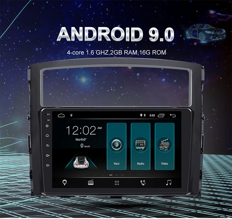Perfect EBILAEN Car Cassette DVD Multimedia player For Mitsubishi PAJERO 4 2din Android 9 Radio GPS Navigation  V97 V93  Rear Camera 6 Perfect EBILAEN Car Cassette DVD Multimedia player For Mitsubishi PAJERO 4 2din Android 9 Radio GPS Navigation  V97 V93  Rear Camera 6