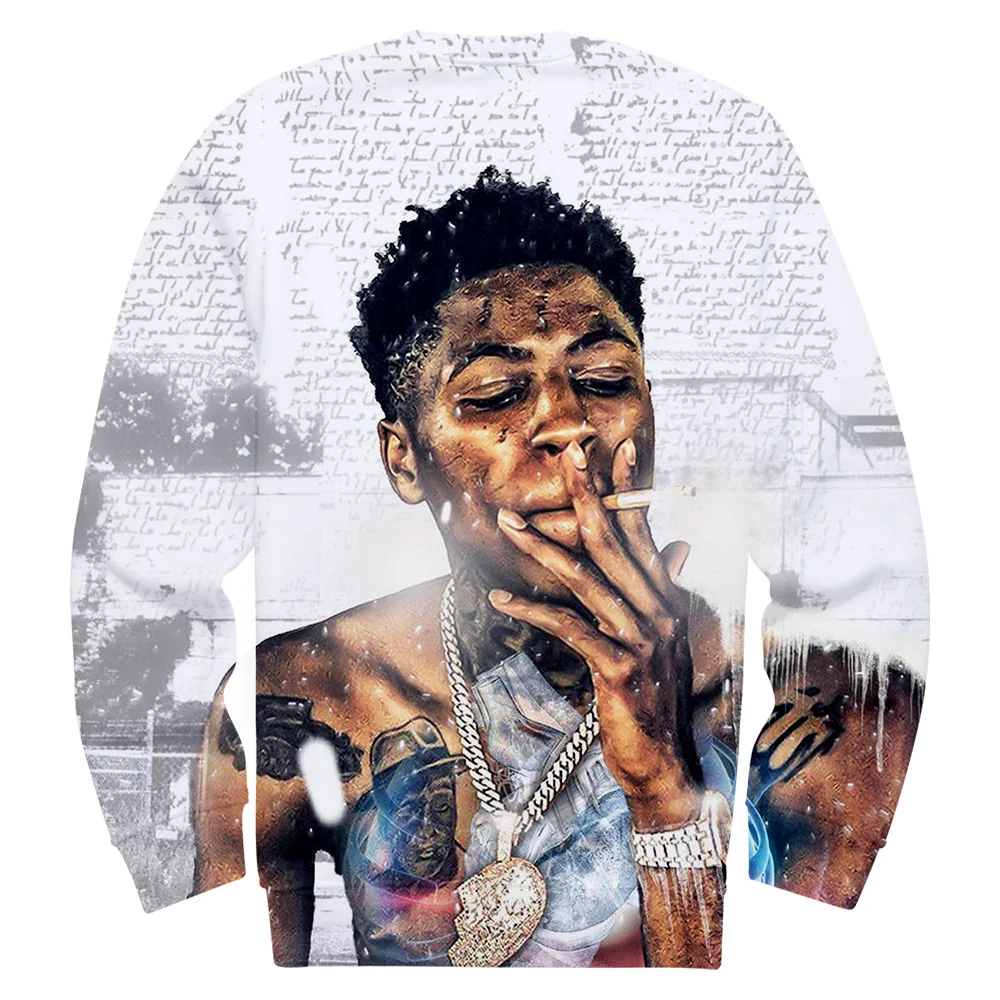 YoungBoy Never Broke Again2019, Новая Модная стильная толстовка с капюшоном, худи с 3D принтом, Harajuku, уличная одежда