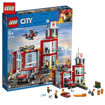 

LEGO Blocks City Group City Series City Fire Station 60215 509pcs/pzs-5years old Children Toys Festival Gift