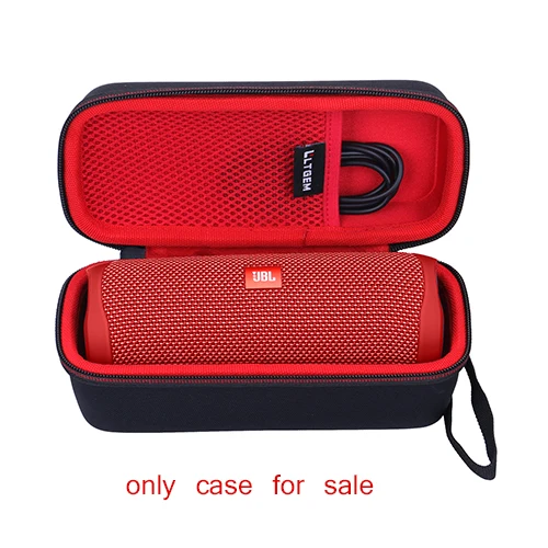 LTGEM Водонепроницаемый EVA Жесткий Чехол для JBL Flip 5 Bluetooth динамик защитный чехол сумка для переноски для JBL