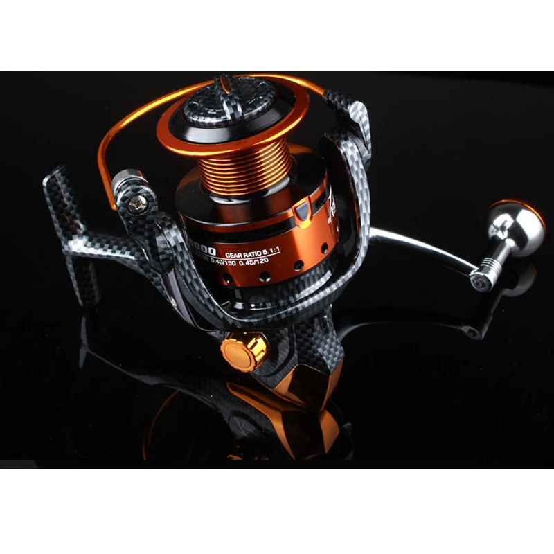 New Fishing Coil EVE Soft Handle 12+ 1BB Spinning Fishing Reel Professional Metal Left And Right Hand Interchange Fishing Reel