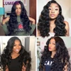 Loose Deep Wave 13x4 Lace Frontal only 5x5 6x6 Lace Frontal Closure HD Transparent Brazilian 100% Virgin Human Hair Pre Plucked 5